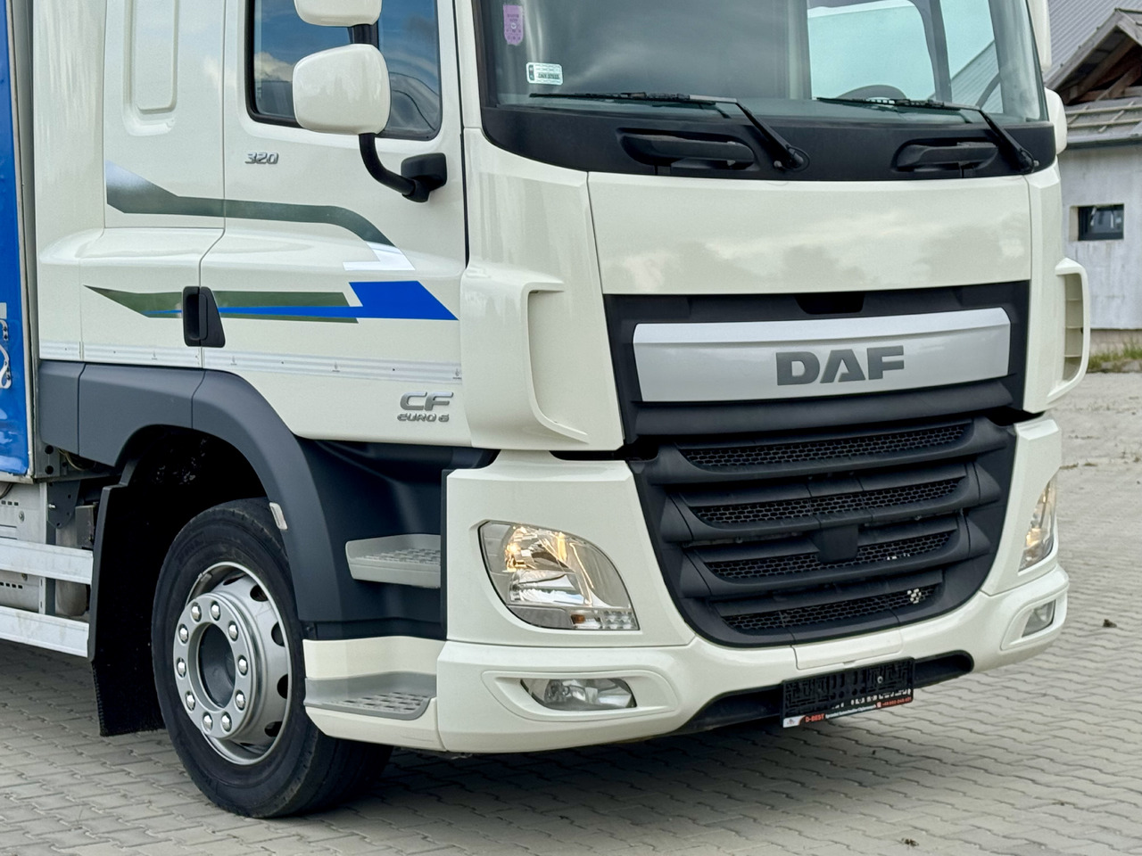 Curtainsider truck DAF CF 320 / FIRANKA / 24 EUROPALETY / SYPIALKA / AUTOMAT / KLIMA POSTOJOWA / 2017 ROK: picture 12