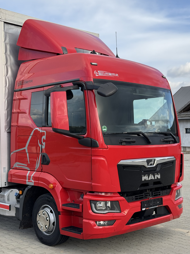 MAN TGL 12.250 / FIRANKA / WINDA / 20 EUROPALET / 8.20 M DŁ / SYPIALKA / 2021 - Curtainsider truck: picture 5 MAN TGL 12.250 / FIRANKA / WINDA / 20 EUROPALET / 8.20 M DŁ / SYPIALKA / 2021 - Curtainsider truck: picture 5