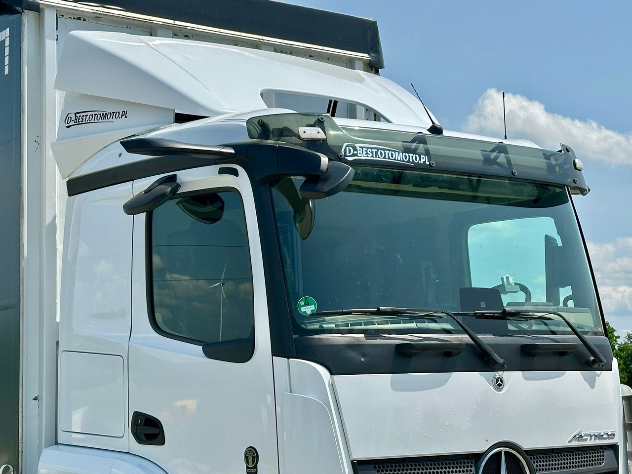 Curtainsider truck MERCEDES-BENZ ACTROS 1833 / FIRANKA / WINDA / 18 PALET / AUTOMAT / 310 TYS KM / DUŻY SILNIK / 2020 ROK / SYPIALKA: picture 13