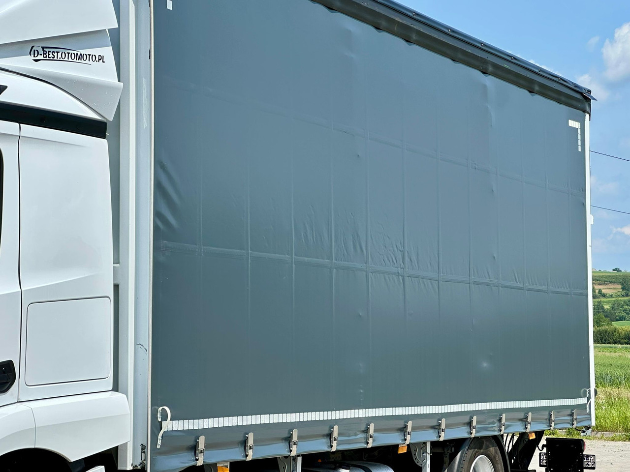 Curtainsider truck MERCEDES-BENZ ACTROS 1833 / FIRANKA / WINDA / 18 PALET / AUTOMAT / 310 TYS KM / DUŻY SILNIK / 2020 ROK / SYPIALKA: picture 16