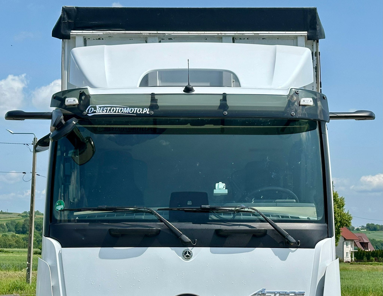 Curtainsider truck MERCEDES-BENZ ACTROS 1833 / FIRANKA / WINDA / 18 PALET / AUTOMAT / 310 TYS KM / DUŻY SILNIK / 2020 ROK / SYPIALKA: picture 11