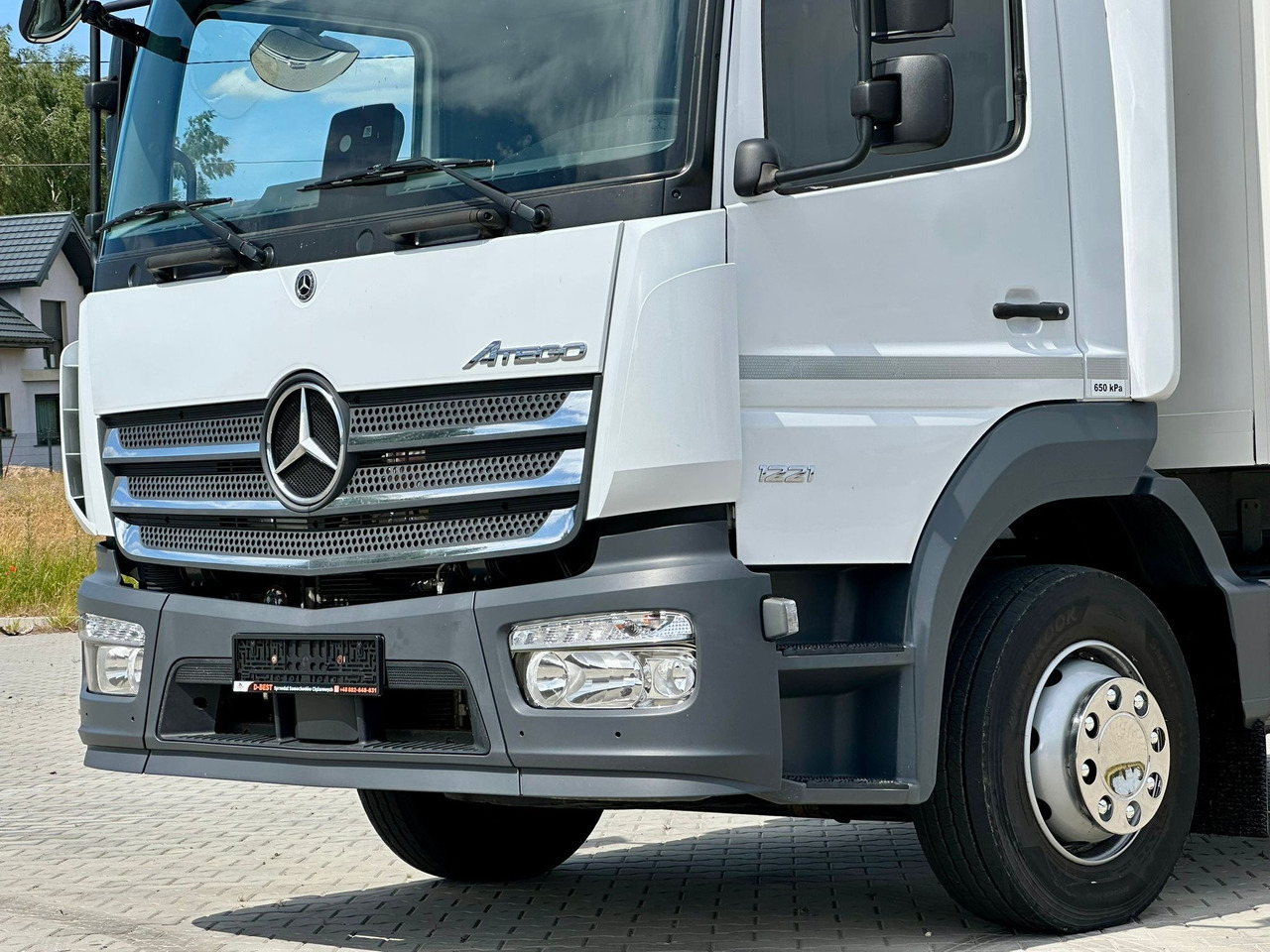 Isothermal truck MERCEDES-BENZ ATEGO / 1221 / IZOTERMA / KONTENER / AUTOMAT / 230 TYS KM / 17 EUROPALET / 6.8 M DŁUGOŚCI / 2019 ROK: picture 12 Isothermal truck MERCEDES-BENZ ATEGO / 1221 / IZOTERMA / KONTENER / AUTOMAT / 230 TYS KM / 17 EUROPALET / 6.8 M DŁUGOŚCI / 2019 ROK: picture 12