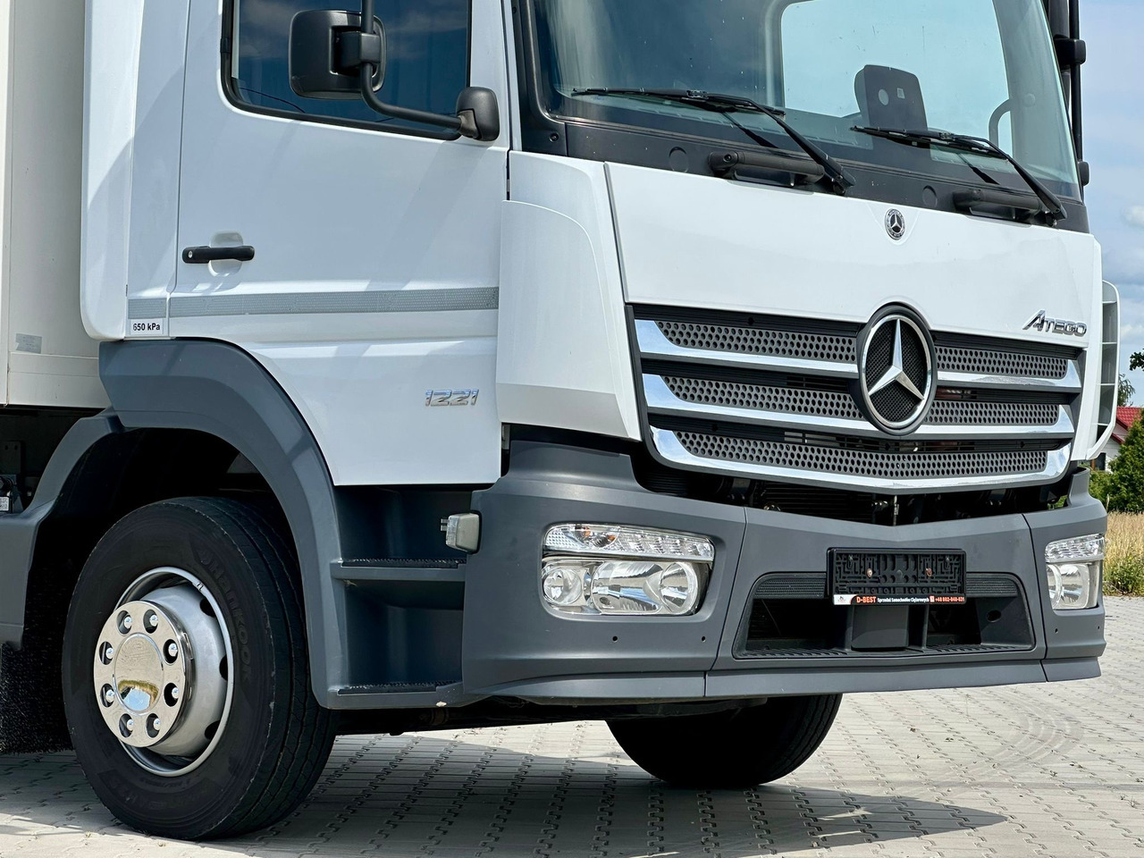Isothermal truck MERCEDES-BENZ ATEGO / 1221 / IZOTERMA / KONTENER / AUTOMAT / 230 TYS KM / 17 EUROPALET / 6.8 M DŁUGOŚCI / 2019 ROK: picture 14 Isothermal truck MERCEDES-BENZ ATEGO / 1221 / IZOTERMA / KONTENER / AUTOMAT / 230 TYS KM / 17 EUROPALET / 6.8 M DŁUGOŚCI / 2019 ROK: picture 14