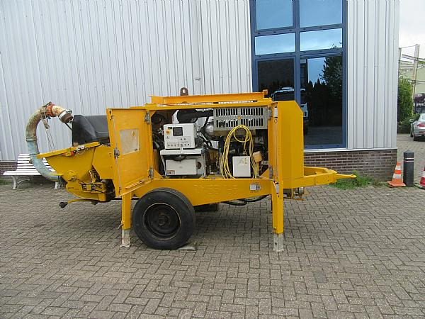 2014 PUTZMEISTER BSA 1005 DC- concrete pump. - Stationary concrete pump: picture 3 2014 PUTZMEISTER BSA 1005 DC- concrete pump. - Stationary concrete pump: picture 3