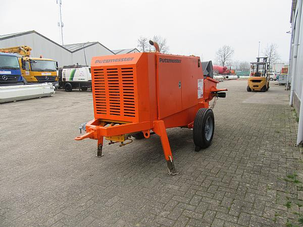2014 PUTZMEISTER BSA1005 DC trailer mounted. - Stationary concrete pump: picture 4 2014 PUTZMEISTER BSA1005 DC trailer mounted. - Stationary concrete pump: picture 4