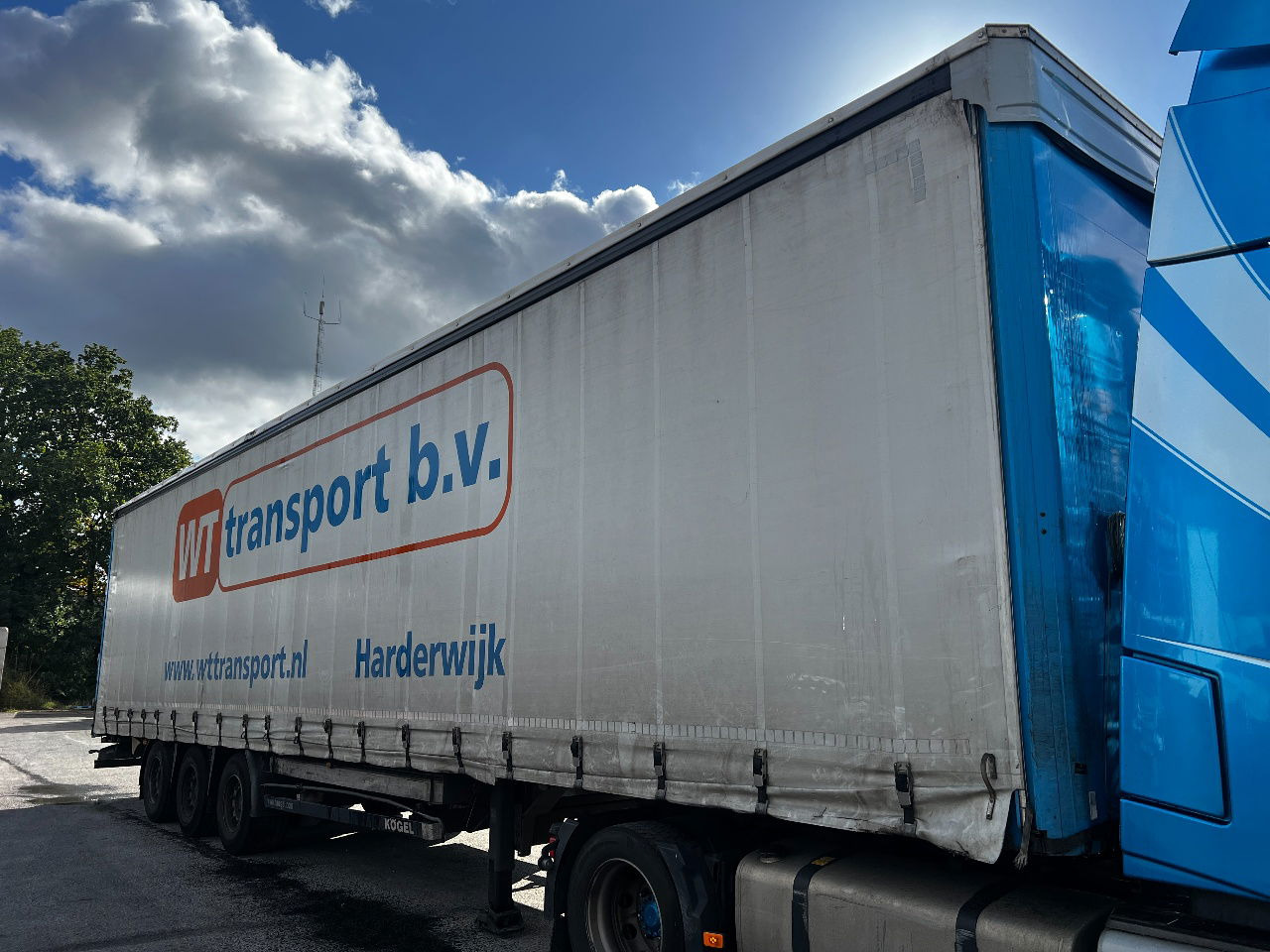 Kögel mega oplegger met SAF intrax - Curtainsider semi-trailer: picture 2 Kögel mega oplegger met SAF intrax - Curtainsider semi-trailer: picture 2