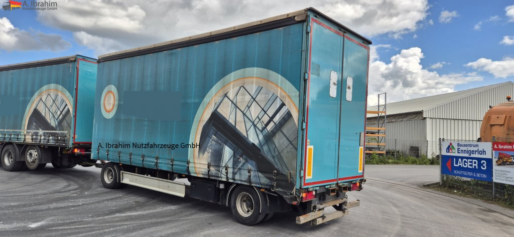 Fliegl ZPS 182 Edscha, Schiebeplane, Bordwande innenliegend - Curtainsider trailer: picture 1 Fliegl ZPS 182 Edscha, Schiebeplane, Bordwande innenliegend - Curtainsider trailer: picture 1