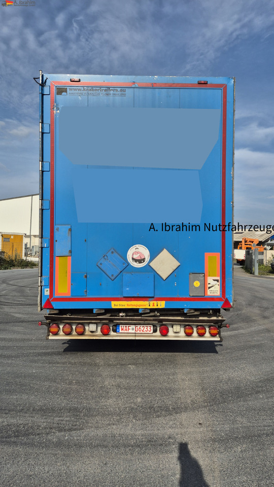 Walking floor semi-trailer Kraker CF-200 Cargo-Floor Boden, Liftachse, SAF Achsen: picture 11