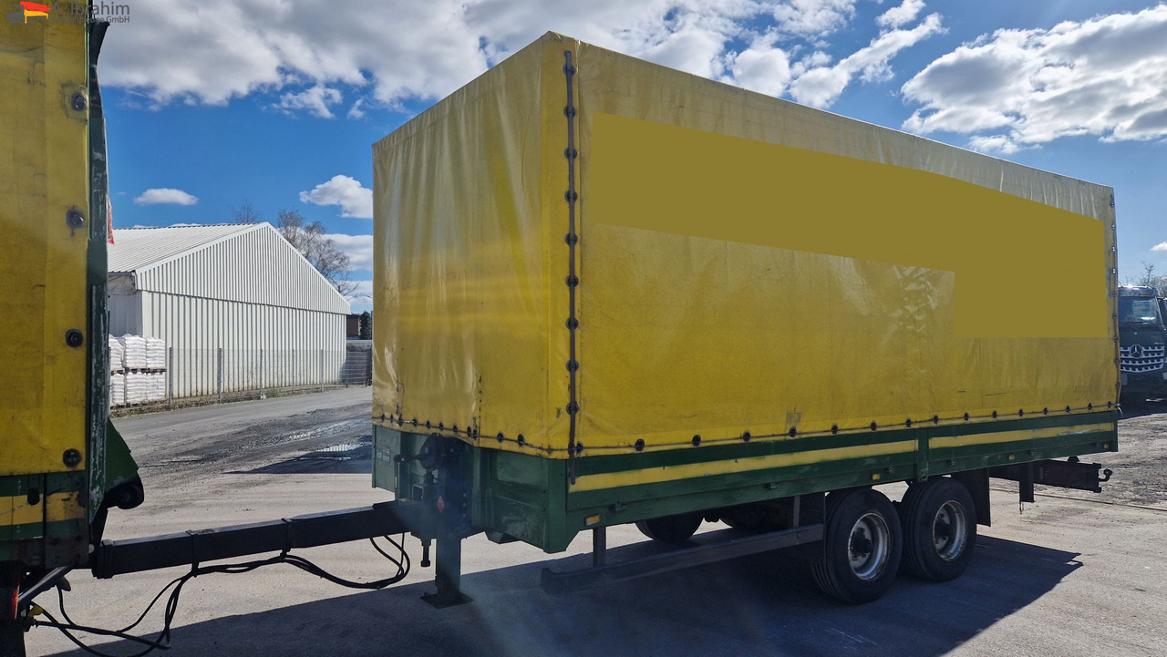 Möslein Tandemanhänger alt, aber ok - Curtainsider trailer: picture 1 Möslein Tandemanhänger alt, aber ok - Curtainsider trailer: picture 1