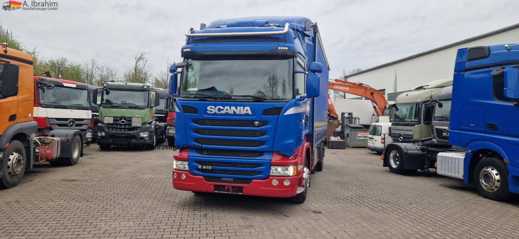 Curtainsider truck Scania R410 Retarder, Klima, Standklima: picture 8