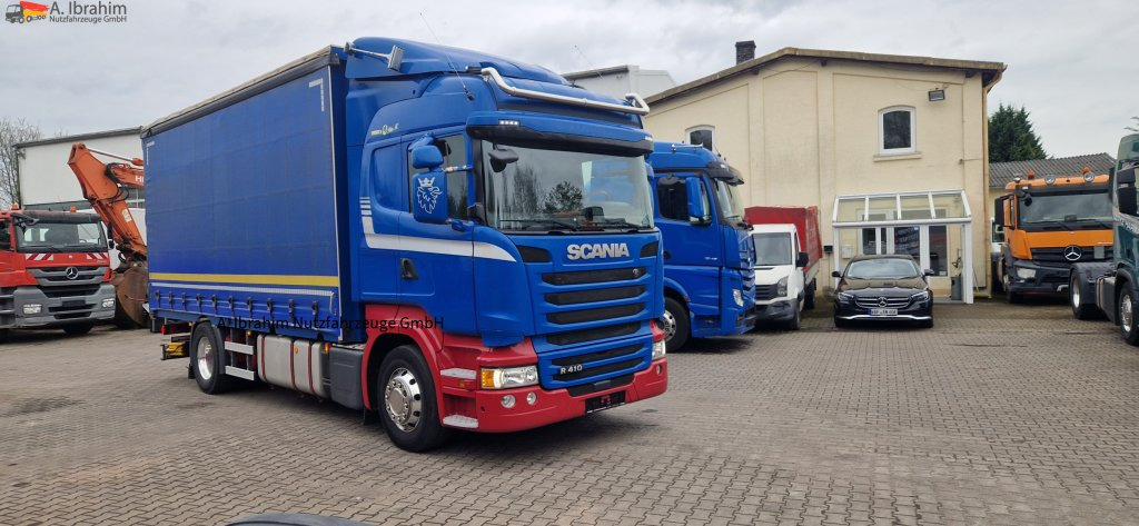 Curtainsider truck Scania R410 Retarder, Klima, Standklima: picture 9