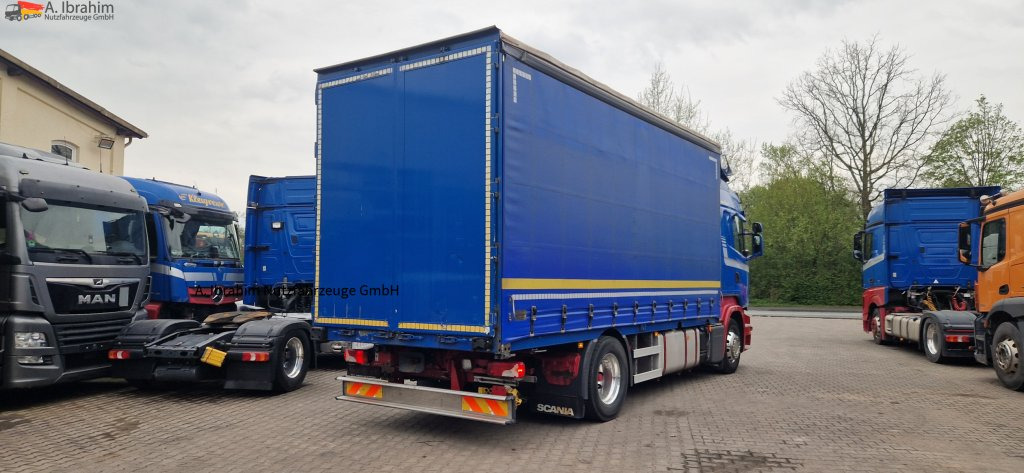 Curtainsider truck Scania R410 Retarder, Klima, Standklima: picture 12