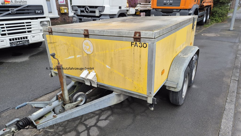 Closed box trailer Wagenbouw Hapert K2700 Deichsel verstellbar: picture 8