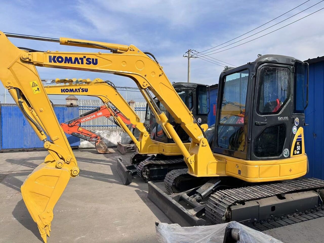 Komatsu PC50MR - Mini excavator: picture 3 Komatsu PC50MR - Mini excavator: picture 3