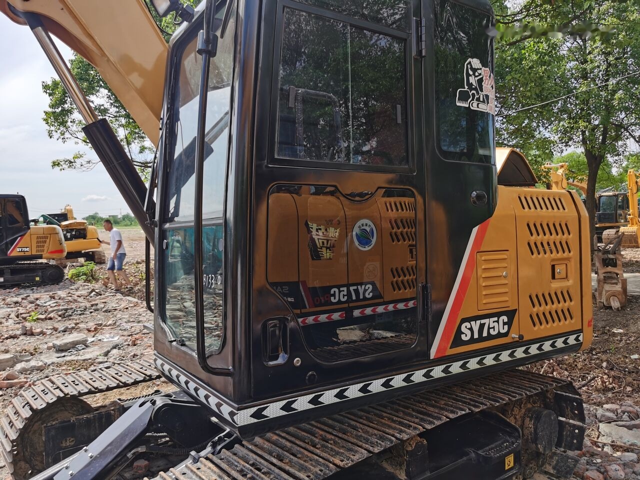 Crawler excavator Sany SY75C: picture 9