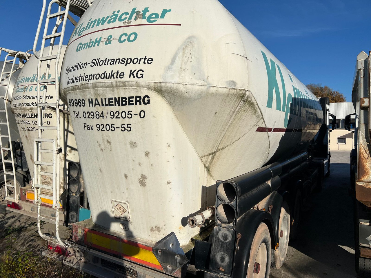 Feldbinder EUT 46,3 - Silo semi-trailer: picture 4 Feldbinder EUT 46,3 - Silo semi-trailer: picture 4