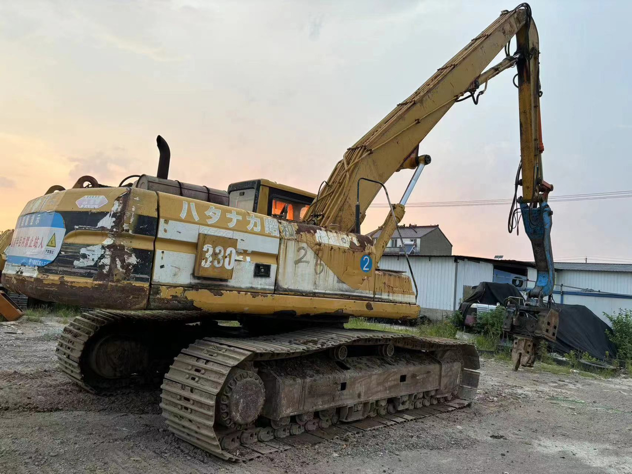 CATERPILLAR CAT 330BL Pile driver - Pile driver: picture 3 CATERPILLAR CAT 330BL Pile driver - Pile driver: picture 3