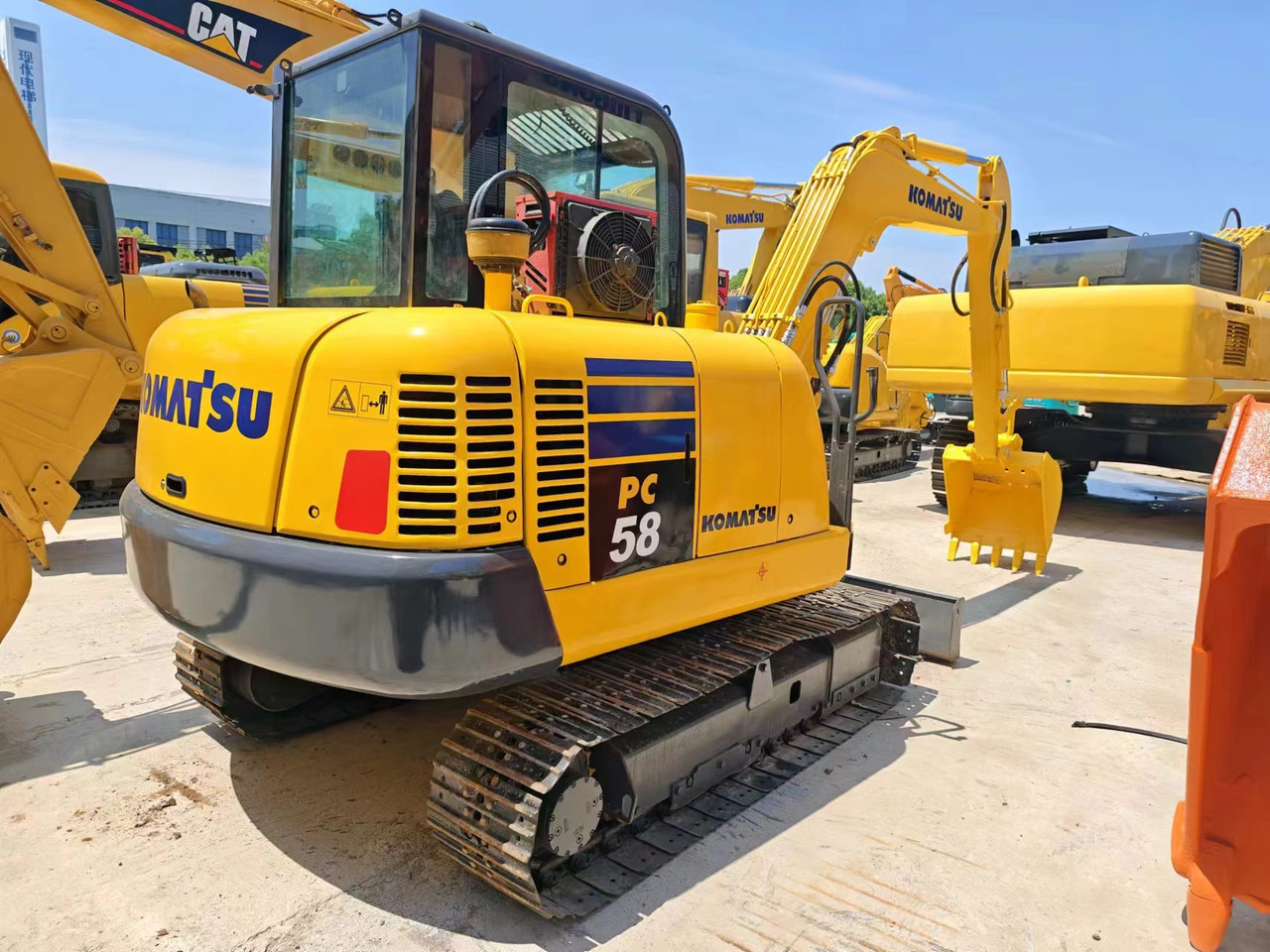 KOMATSU PC58-8 - Mini excavator: picture 1 KOMATSU PC58-8 - Mini excavator: picture 1