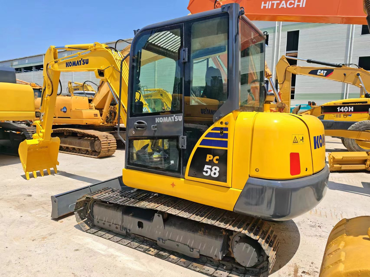 KOMATSU PC58-8 - Mini excavator: picture 4 KOMATSU PC58-8 - Mini excavator: picture 4