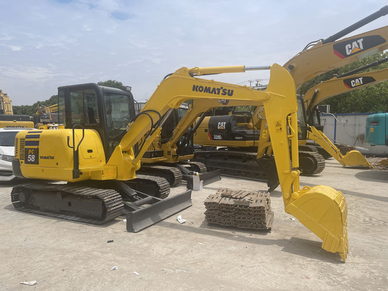 KOMATSU PC58 - Mini excavator: picture 2 KOMATSU PC58 - Mini excavator: picture 2