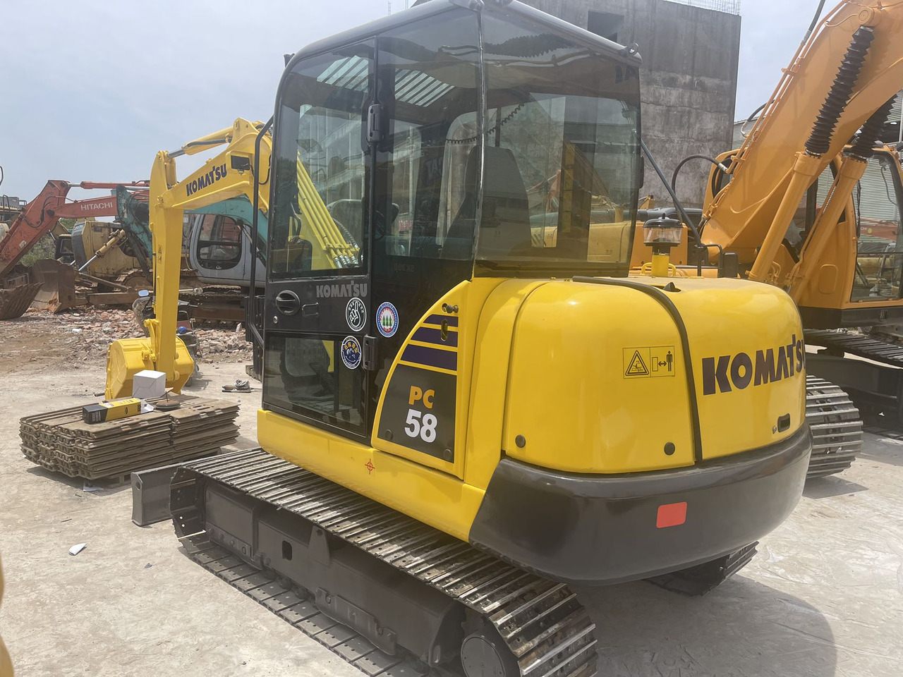 KOMATSU PC58 - Mini excavator: picture 3 KOMATSU PC58 - Mini excavator: picture 3