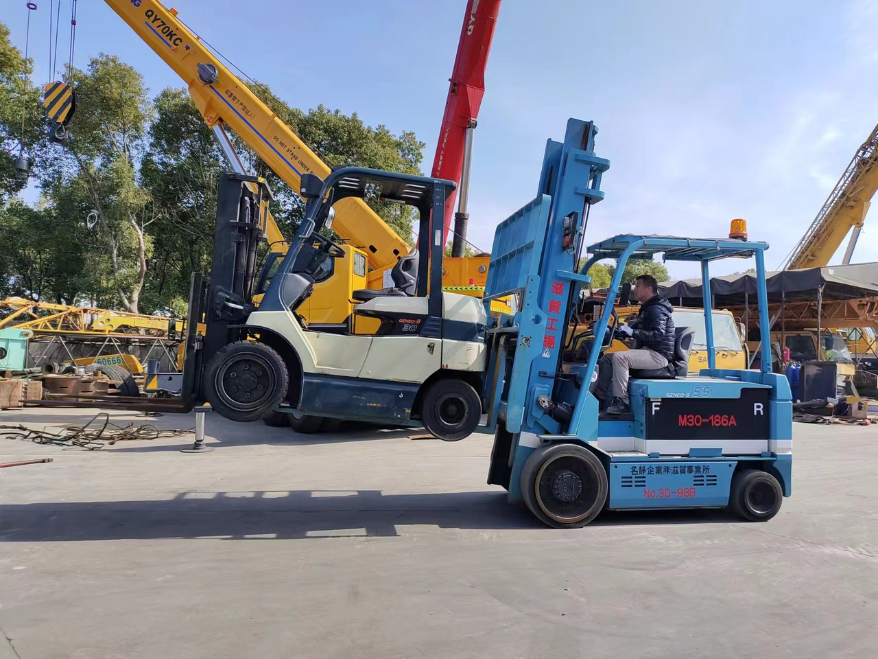 TOYOTA 7FBCU55 electric forklift from Japan original - Electric forklift: picture 4 TOYOTA 7FBCU55 electric forklift from Japan original - Electric forklift: picture 4