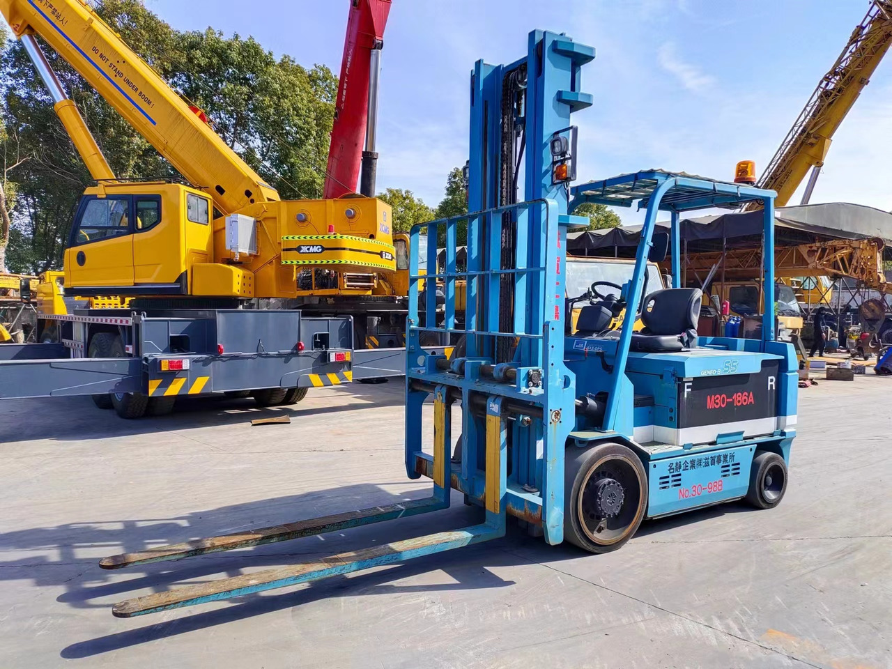 TOYOTA 7FBCU55 electric forklift from Japan original - Electric forklift: picture 5 TOYOTA 7FBCU55 electric forklift from Japan original - Electric forklift: picture 5