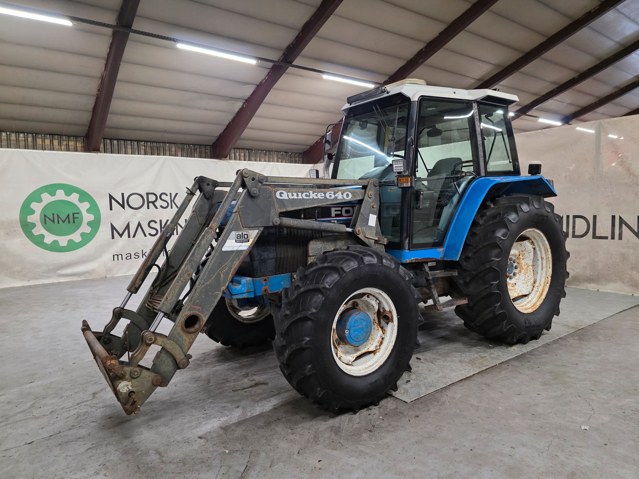 Ford 7740 SLE - Farm tractor: picture 1 Ford 7740 SLE - Farm tractor: picture 1