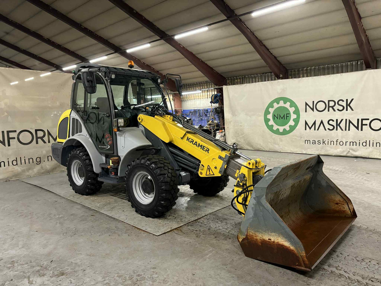 KramerAllrad 8085T #Traktor, Mannskapskurv og Skuffe - Wheel loader: picture 5 KramerAllrad 8085T #Traktor, Mannskapskurv og Skuffe - Wheel loader: picture 5