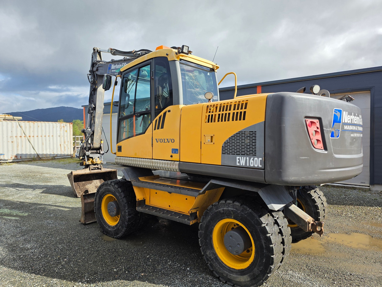 Volvo EW160C - Wheel excavator: picture 1 Volvo EW160C - Wheel excavator: picture 1