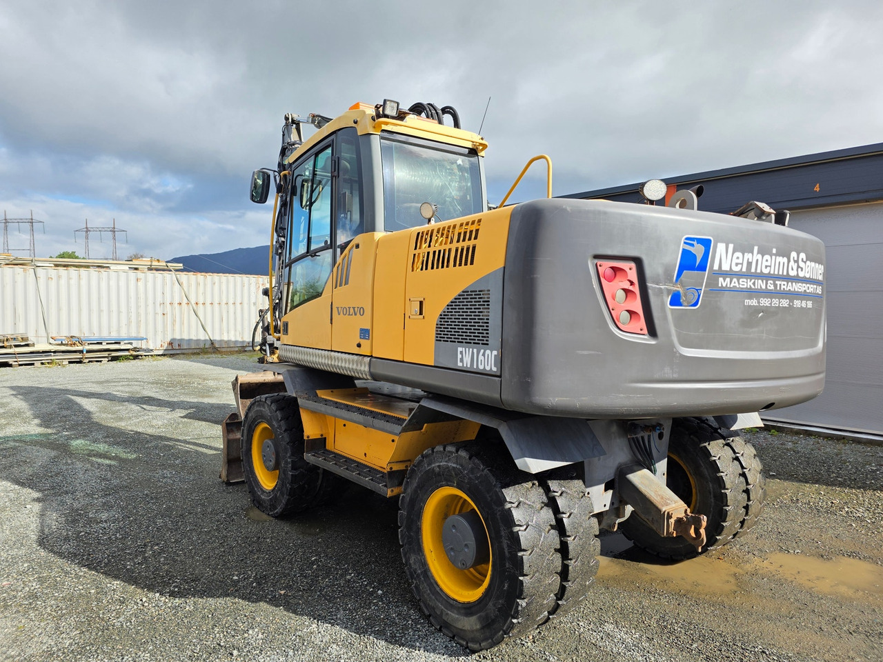 Volvo EW160C - Wheel excavator: picture 3 Volvo EW160C - Wheel excavator: picture 3