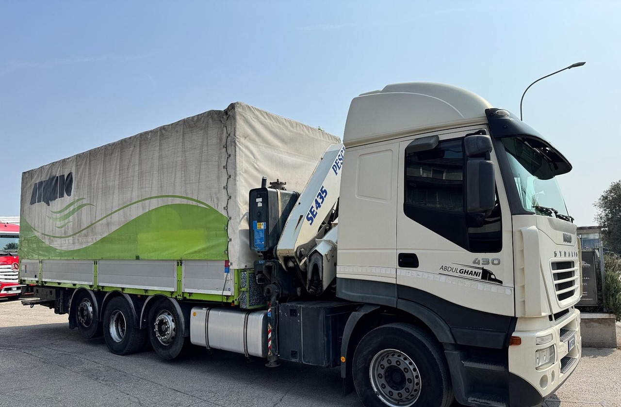 IVECO 430 - 4 ASSI STRADALE CON GRU - Curtainsider truck, Crane truck: picture 5 IVECO 430 - 4 ASSI STRADALE CON GRU - Curtainsider truck, Crane truck: picture 5