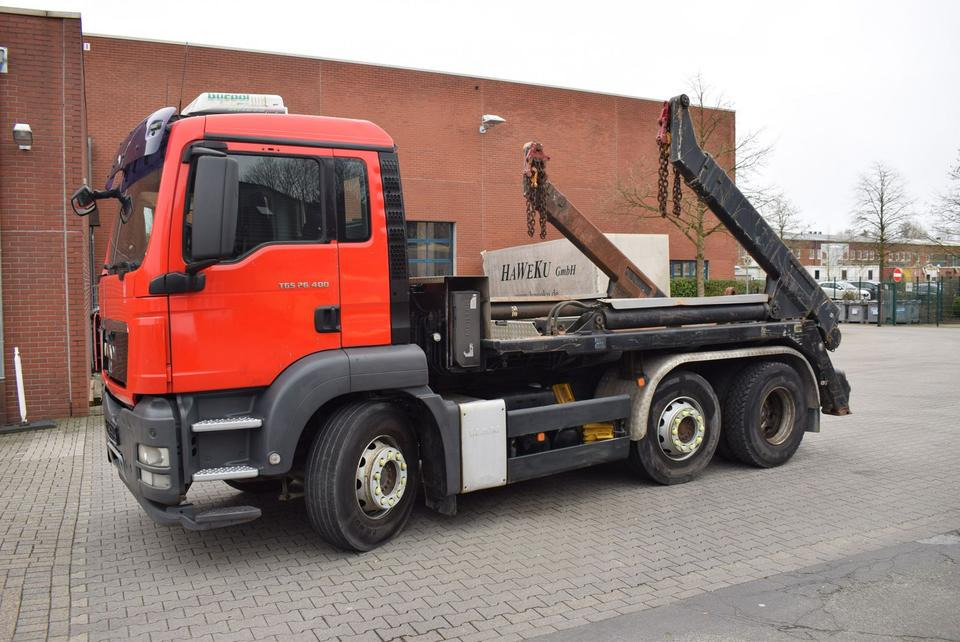 MAN TGS 26.400 6x2 Meiller Vorlaufachse Dachklima - Skip loader truck: picture 2 MAN TGS 26.400 6x2 Meiller Vorlaufachse Dachklima - Skip loader truck: picture 2