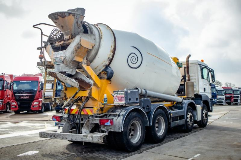 MAN TGS 32.360 BB+E6+MIXER 9M³ - Concrete mixer truck: picture 3 MAN TGS 32.360 BB+E6+MIXER 9M³ - Concrete mixer truck: picture 3