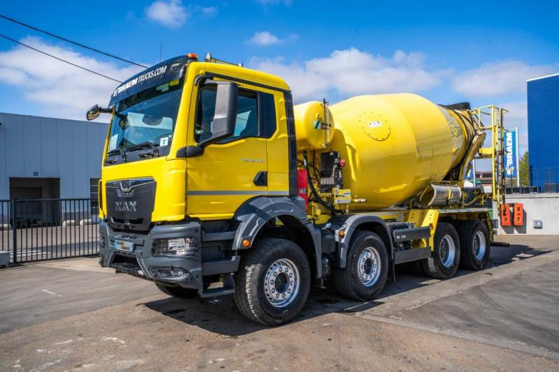 MAN TGS 35.470 BB +STETTER 9m3 - Concrete mixer truck: picture 1 MAN TGS 35.470 BB +STETTER 9m3 - Concrete mixer truck: picture 1