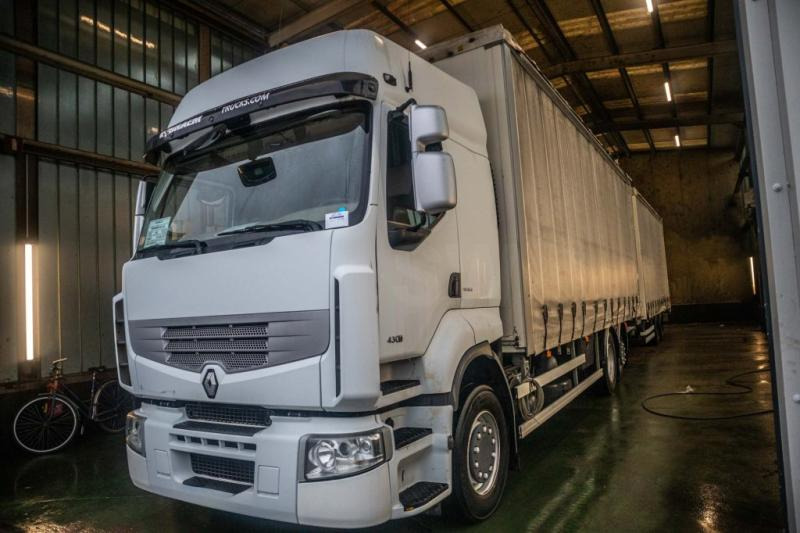 Renault PREMIUM 430DXI-6X2-(+remorque=3.500€) - Curtainsider truck: picture 1 Renault PREMIUM 430DXI-6X2-(+remorque=3.500€) - Curtainsider truck: picture 1
