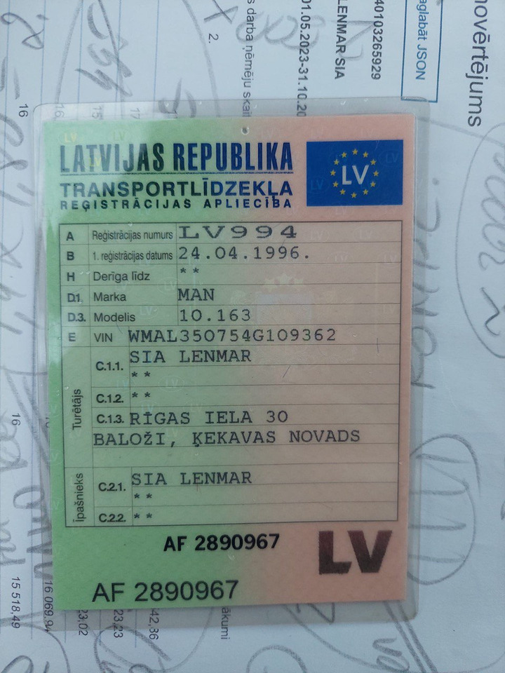 Leasing of MAN  MAN: picture 13 Leasing of MAN  MAN: picture 13