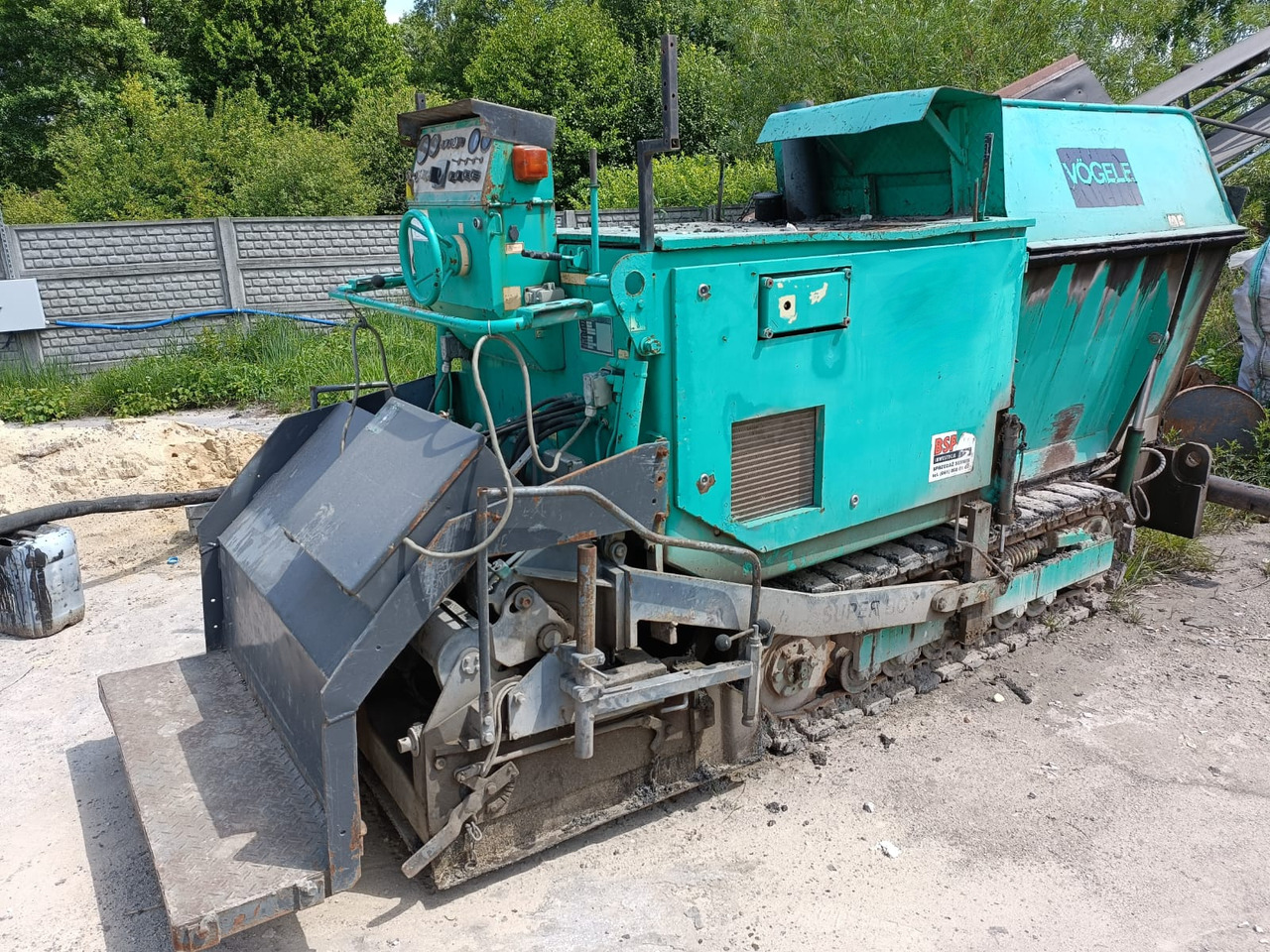 JOSEPH VÖGELE AG - Asphalt paver: picture 1 JOSEPH VÖGELE AG - Asphalt paver: picture 1