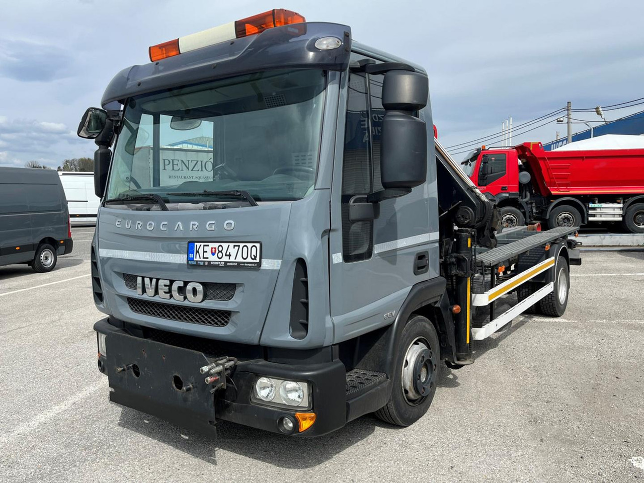 Iveco EuroCargo, 80E18, Hákový nosič kontajnerov - Hook lift truck, Crane truck: picture 3 Iveco EuroCargo, 80E18, Hákový nosič kontajnerov - Hook lift truck, Crane truck: picture 3