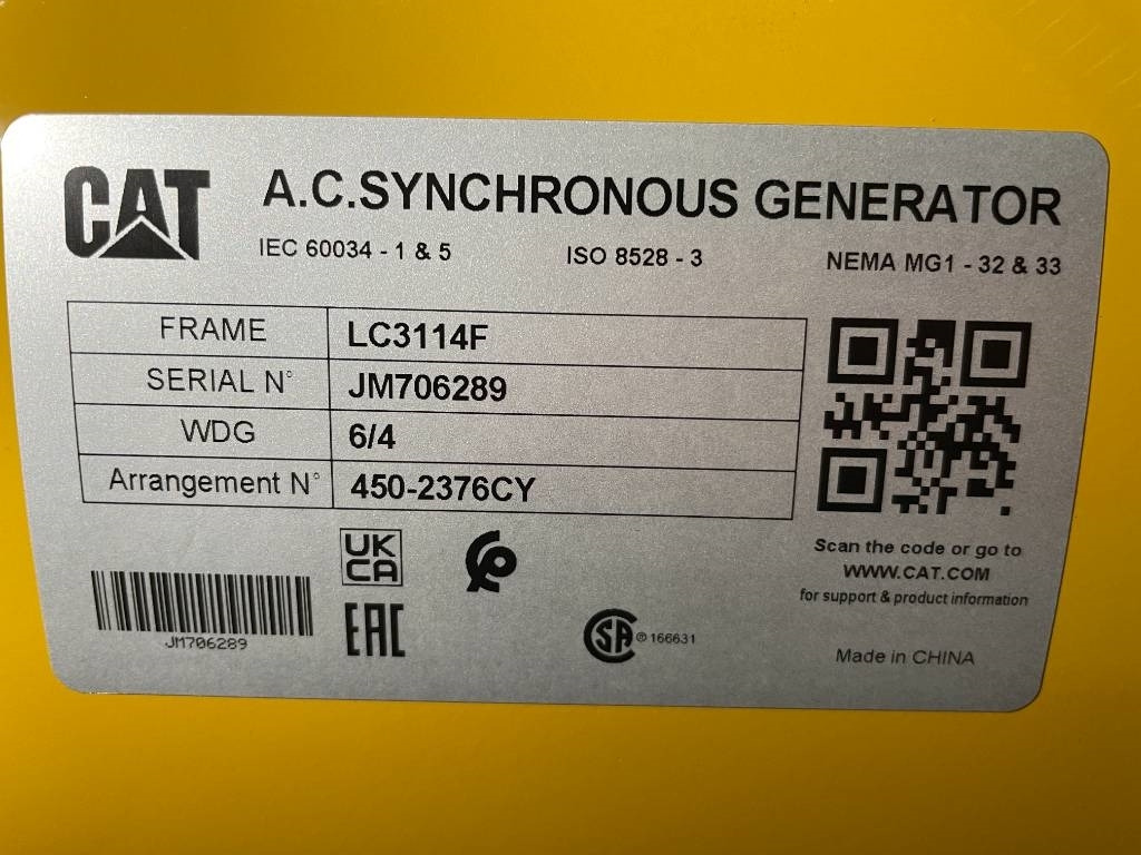 Generator set CAT XQP115 - Generator 115 kVA Stage V - DPX-18125: picture 15