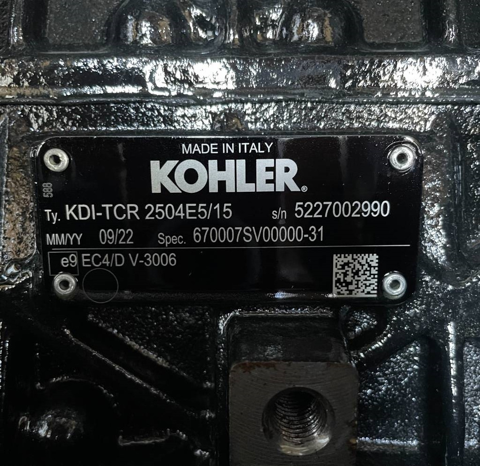 Generator set Kohler KDI2504T - 50 kVA Stage V Generator - DPX-19005: picture 16