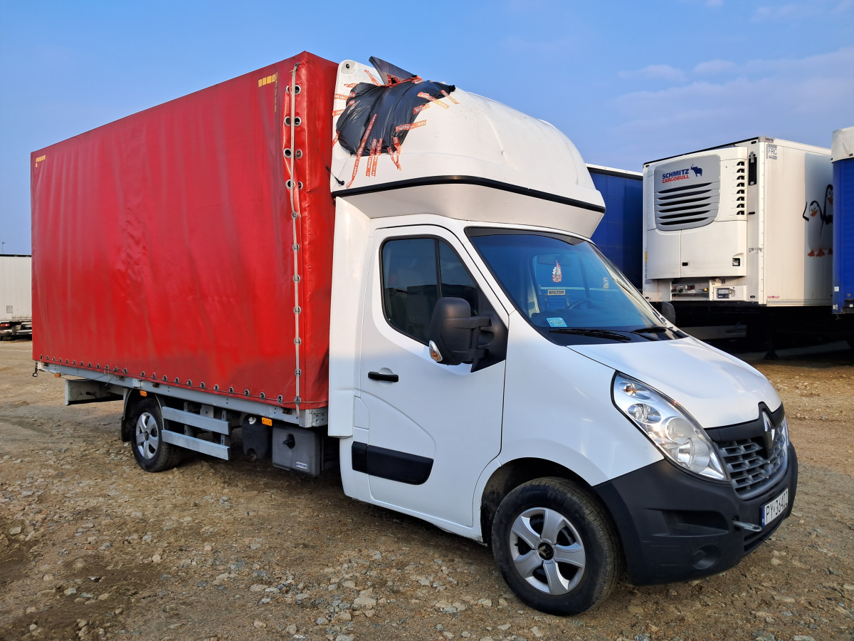 Curtain side van RENAULT MASTER PLANDEKA: picture 1
