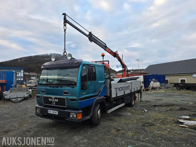 1996 MAN 8.223 LC Kranbil - 355000KM - Crane truck: picture 1 1996 MAN 8.223 LC Kranbil - 355000KM - Crane truck: picture 1