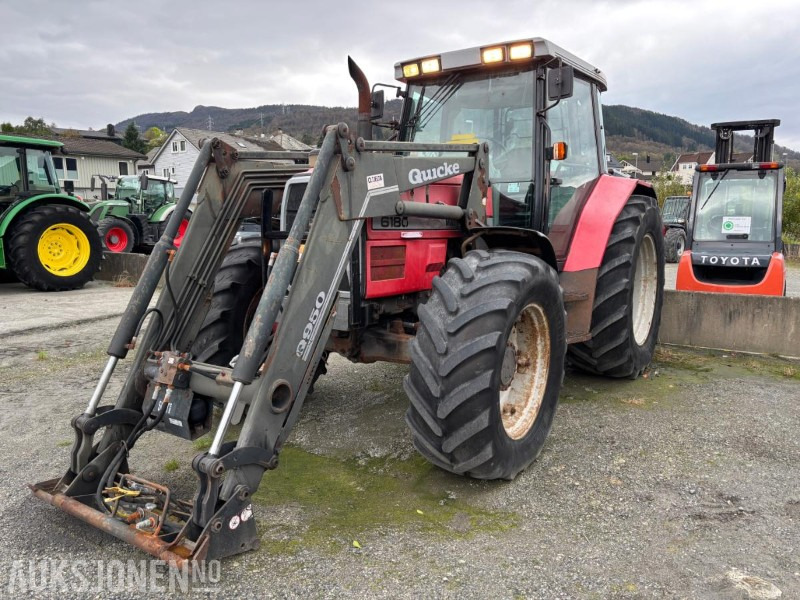 1996 Massey Ferguson 6180. Quicke Q950 Frontlaster - Farm tractor: picture 1 1996 Massey Ferguson 6180. Quicke Q950 Frontlaster - Farm tractor: picture 1