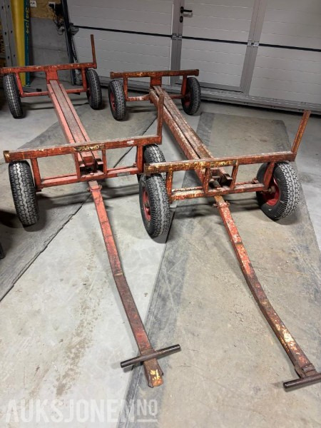 2 stk Materialvogner, Alia Tool - Construction equipment: picture 1 2 stk Materialvogner, Alia Tool - Construction equipment: picture 1