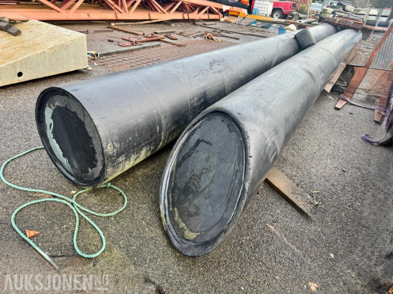 2 stk PVC-RØR - 15 meter - Construction equipment: picture 1 2 stk PVC-RØR - 15 meter - Construction equipment: picture 1