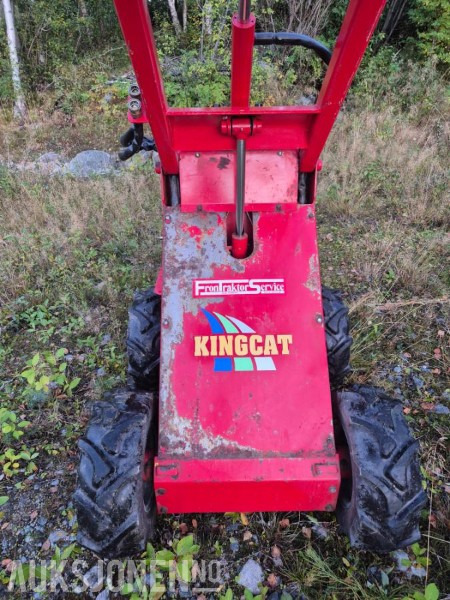 2000 Kingcat KC500 med skuffe - Honda GD411 dieselmotor - Tredjefunksjon - Farm tractor: picture 3 2000 Kingcat KC500 med skuffe - Honda GD411 dieselmotor - Tredjefunksjon - Farm tractor: picture 3