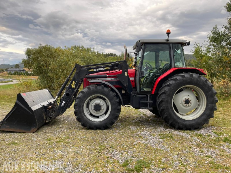 2000 Massey Ferguson 4270 med Trima 4.80 laster og snøskuffe *Kun 4969 Timer* - Farm tractor: picture 1 2000 Massey Ferguson 4270 med Trima 4.80 laster og snøskuffe *Kun 4969 Timer* - Farm tractor: picture 1