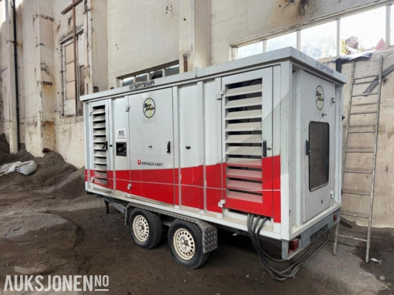 2001 SDMO JS180K aggregat - 180 kVA - Satema - 24 169 t - Biltilhenger - Construction equipment: picture 2 2001 SDMO JS180K aggregat - 180 kVA - Satema - 24 169 t - Biltilhenger - Construction equipment: picture 2