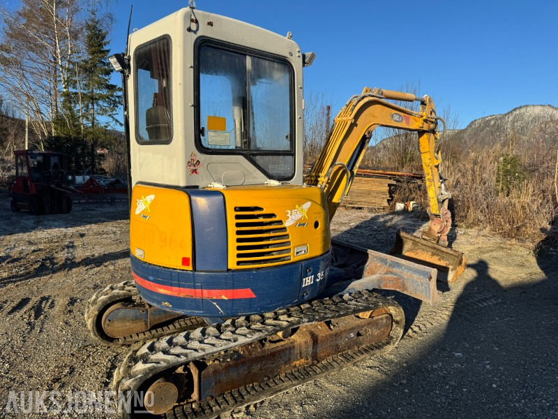 2007 IHI 35NX2 GRAVEMANSKIN MED POWERTILT, 2 SKUFFER OG MASKINHENGER TIL TRAKTOR - Excavator: picture 3 2007 IHI 35NX2 GRAVEMANSKIN MED POWERTILT, 2 SKUFFER OG MASKINHENGER TIL TRAKTOR - Excavator: picture 3